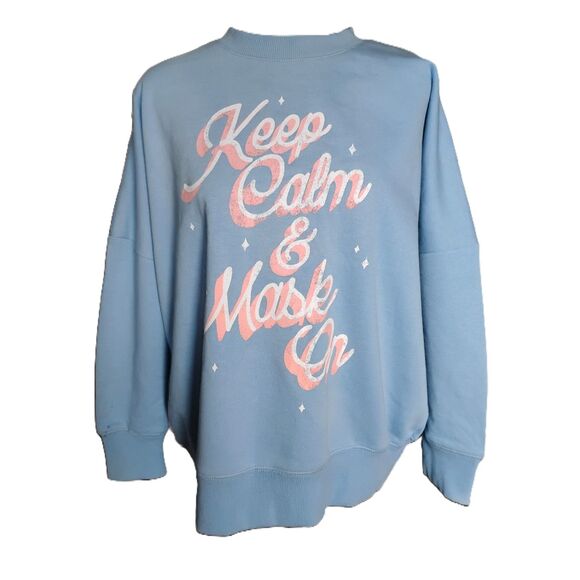 True Craft Women's Size XS 2020 Blue Sweatshirt - NWT - Picture 1 of 8